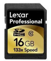 Lexar Professional 133x SDHC Card 16GB (LSD16GCRBEU133)